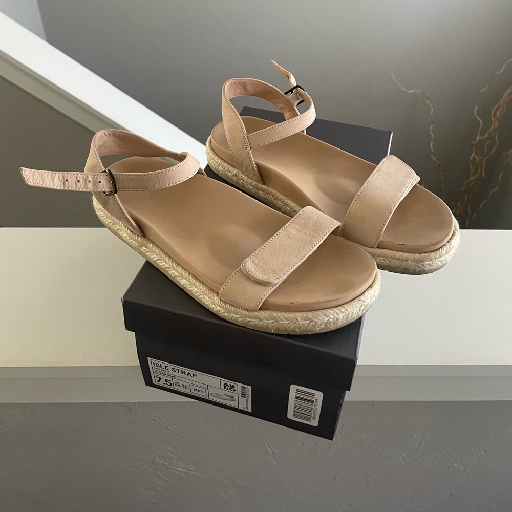 ABEO Isle Strap Cuban Sand 7.5 Medium Metatarsal